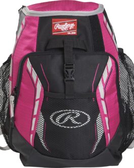 Rawlings Youth Baseball Players Backpack – Neon Pink