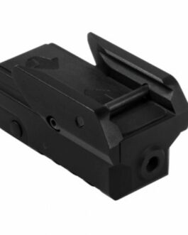Vism Compact Pistol Green Laser w Strobe-Black