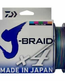 Daiwa J-Braid X4 Filler Spool 80lb Multi-Color 300 Yds