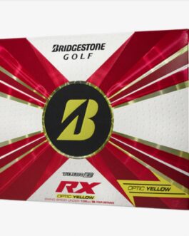 Bridgestone Tour B RX 2022 Golf Balls-Dozen Yellow