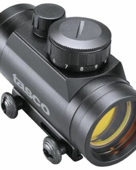Tasco 1×30 Black 5 MOA Red Dot Sight Weaver Tip Off Mount