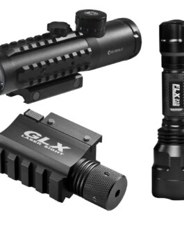 Barks 4×30 IR Electro Sight-Grn Laser/210 Lum LED Flashlight