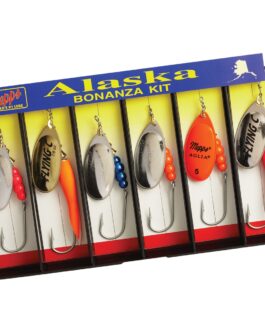 Mepps Alaska Bonanza Kit – Plain Single Hook Lure Assortment